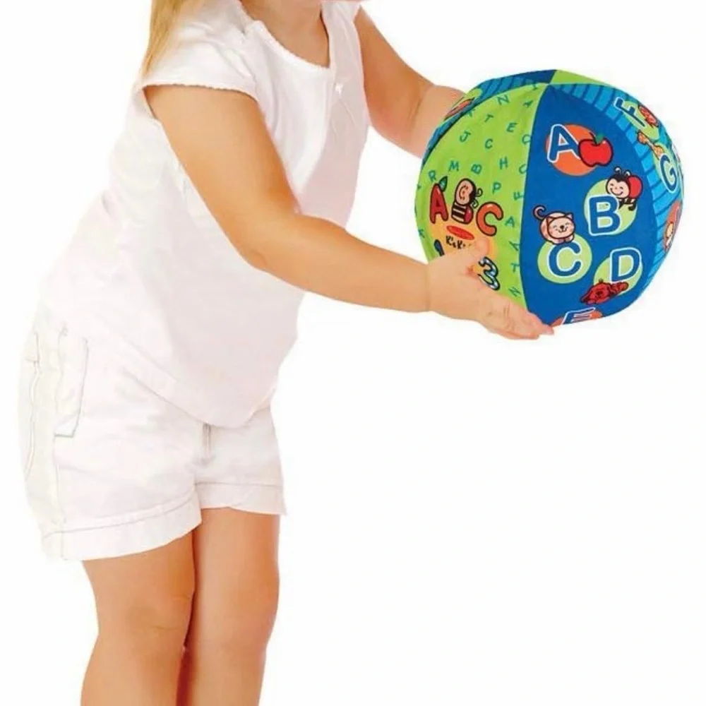 Melissa & Doug 2-1 Talking Ball Colorful Number Ball